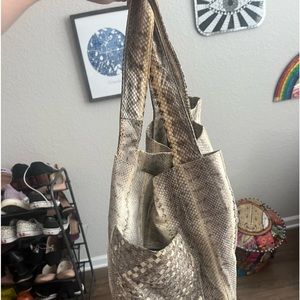 Beirn snakeskin bag